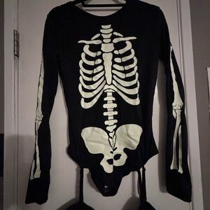 Dolls Kill Voodo Glow bodysuit costume